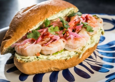The newest Guapo's, which opens in the Georgetown Waterfront on Monday, will include items such as shrimp tortas, Mexican sandwiches. (Photo; Rey Lopez)