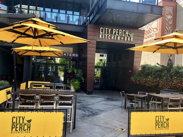 City Perch Kitchen + Bar in North Bethesda opened its first floor patio last week and introduced an al fresco menu. (Photo: City Perch)
