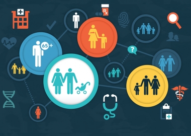 A graphic with circles depicting different phases of life connected by dotted lines. (Image: Getty Images)