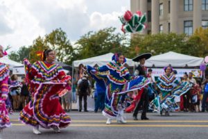 Dancers dressed in Mexican garb perform at Fiesta D.C. (Photo: Mike Fuentes Photography)