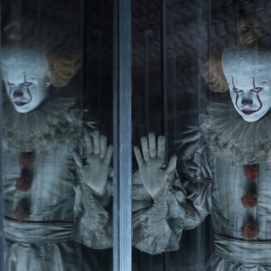 Bill Skarsgard as Pennywise the Clown in New Line Cinem'a 