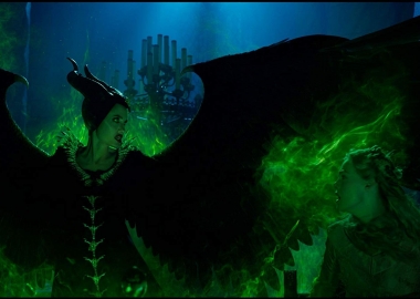 Maleficent (Angelina Jolie) and Aurora (Elle Fanning) come face-to-face in Maleficent: Mistress of Evil. (Photo: Walt Disney Studios)