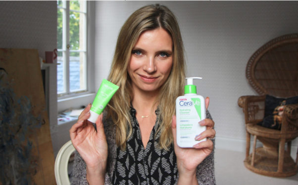 Author Ruth Crilly holds up two of the products she recommends. (Photo: Ruth Crilly)