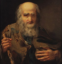 Photo of the painting "A Pensioner of the Revolution" by John Neagle. (Photo: Anderson House)