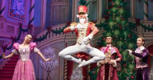 The Nutcracker and other characters dance. (Photo: Moscow Ballet)