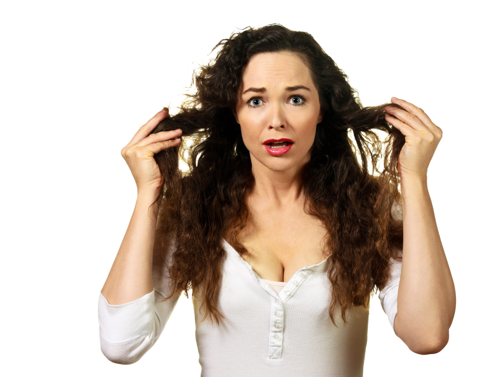 How to Get Rid of Frizzy Hair After a Shower DC on Heels