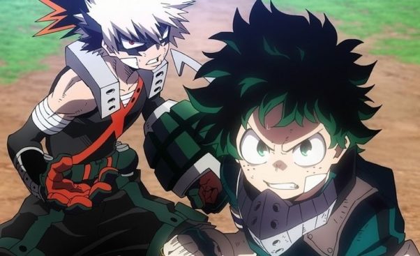 Two characters from My Hero Academia: Heroes Rising. (Photo:  FUNimation Entertainment)