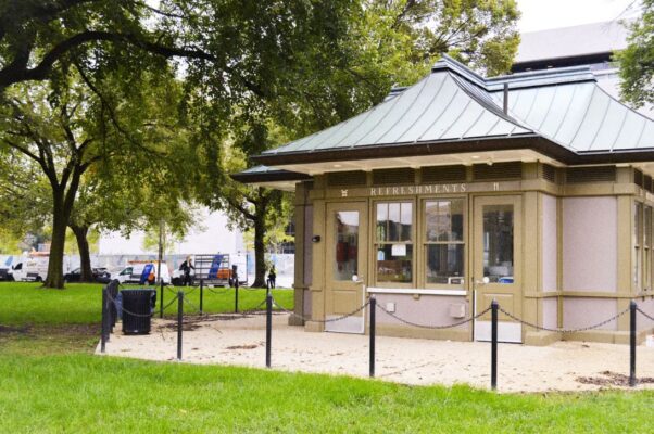 The exterior of the kiosk that Bar Americano will move into. (Photo: Bar Americano)