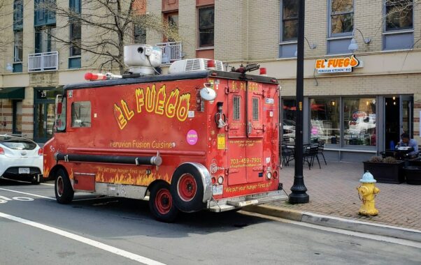 Exterior of El Fuego with the El Fuego food truck parked in front. (Photo: El Fuego/Facebook)