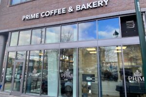 Exterior of Prime Coffee & Bakery. (Photo: Julie Rasicot)