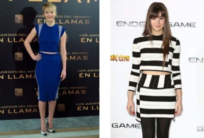 Left: Jennifer Lawrence (Photo: Stylebistro). Right: Hailee Steinfeld (Photo: Stylebistro)