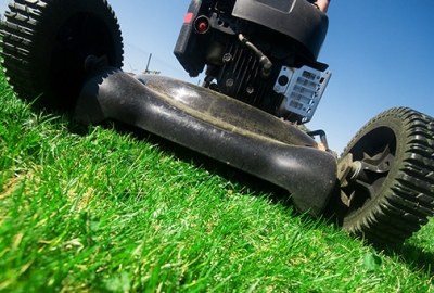 According to the American Academy of Pediatrics Orthopedic Society, children allowed to mow the lawn should be at least 12 years old if operating a push mower or at least 16 if using a ride-on mower. (Photo: Penn State)
