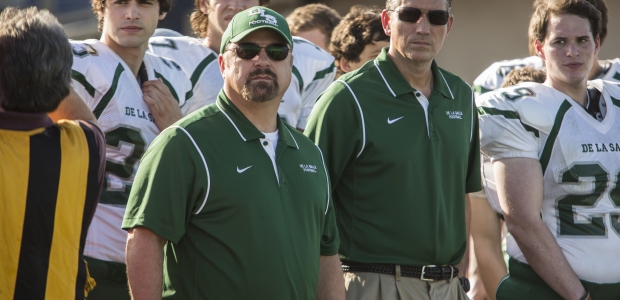 Michael Chiklis (center-left) and Jim Caviezel (center-right)