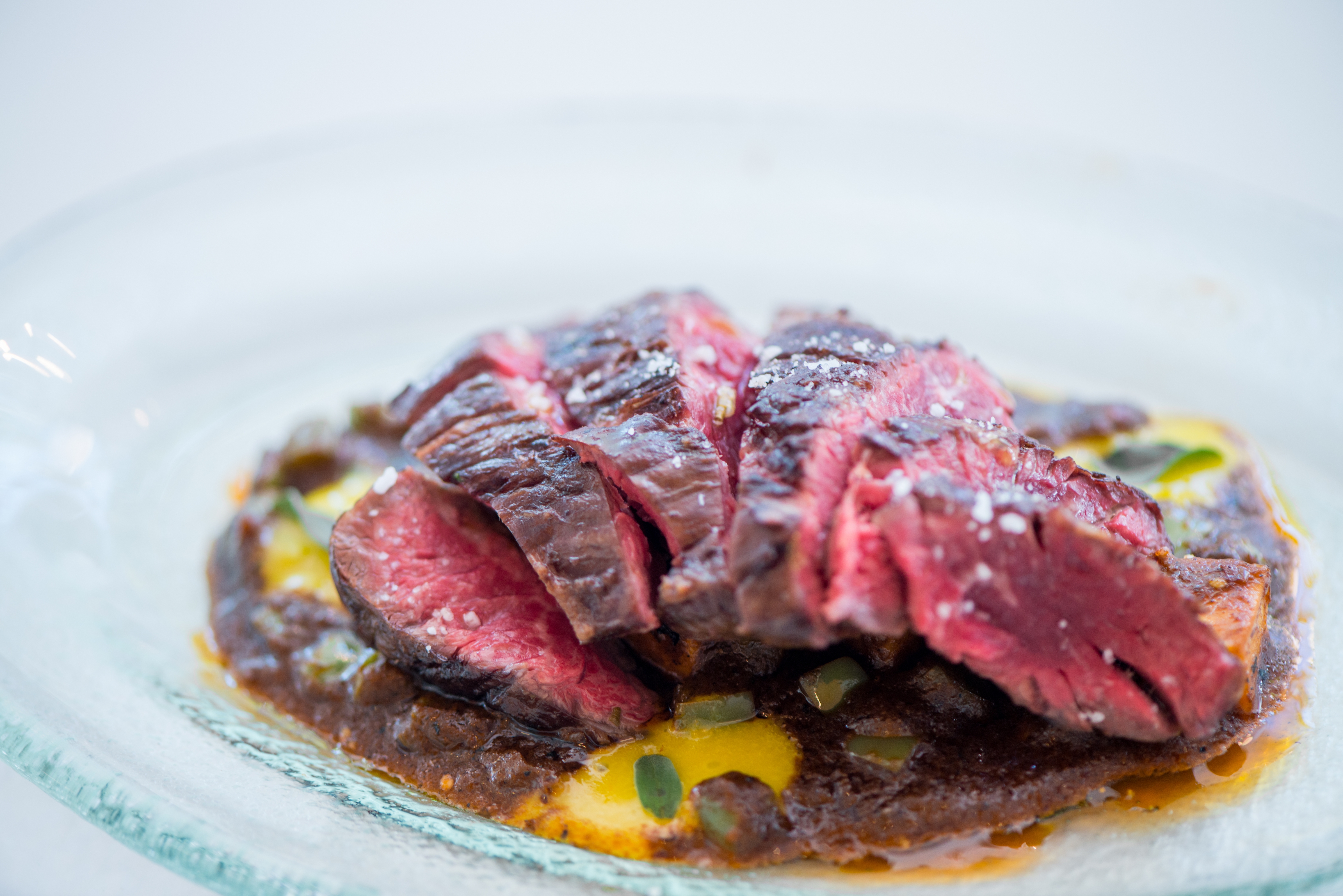 Bistec con Pasilla:  hanger steak (Photo: Dan Swartz)