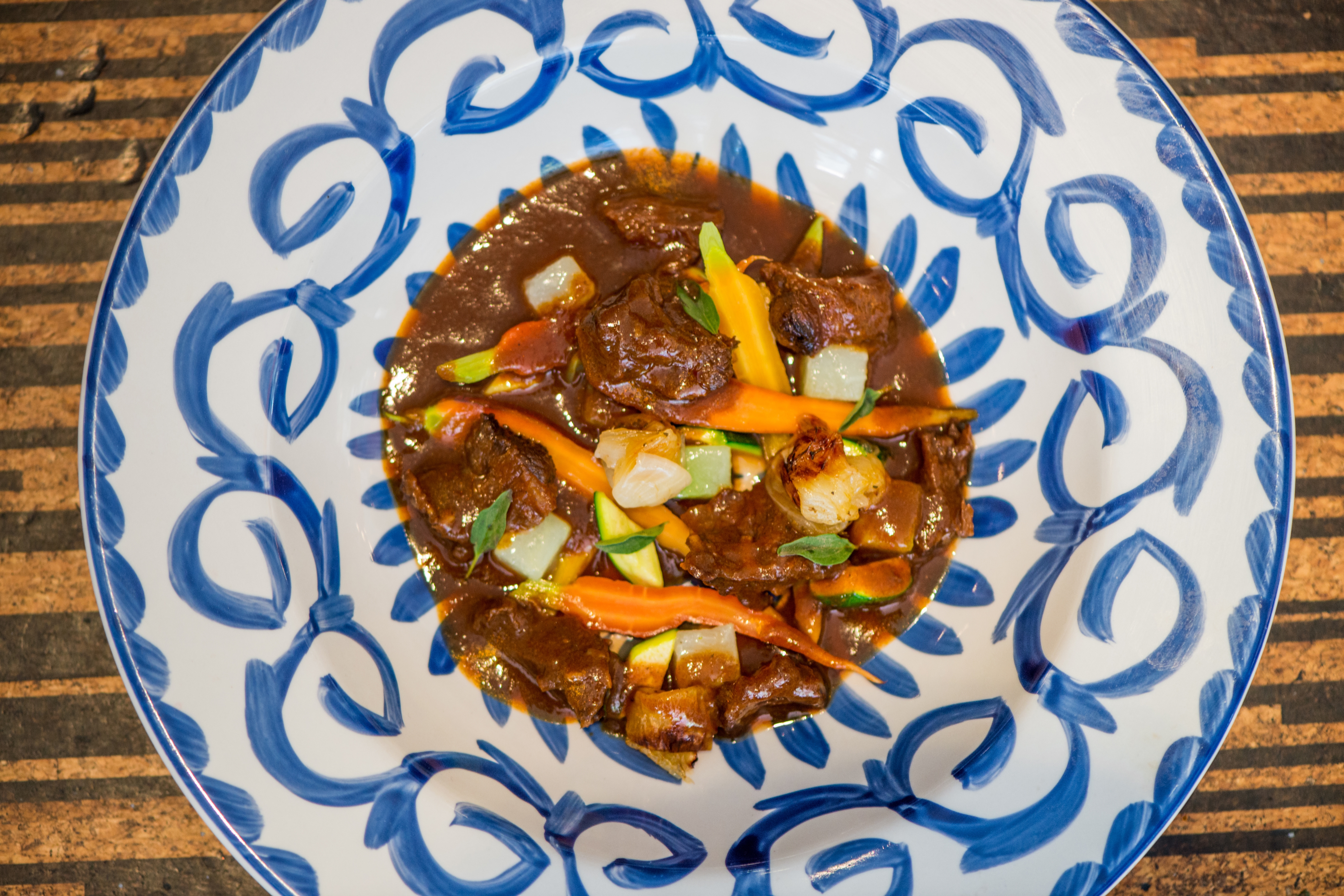 Mole de Olla: oxtail stew (Photo: Dan Swartz)