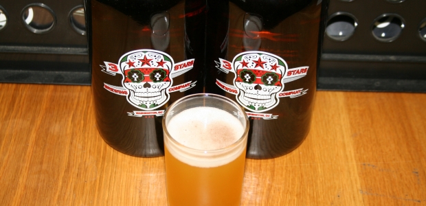 Persica Rising, is City Tap House's house beer brewed exclusively for the restaurant by 3 Stars Brewing. (Photo: Mark Heckathorn/DC on Heels)