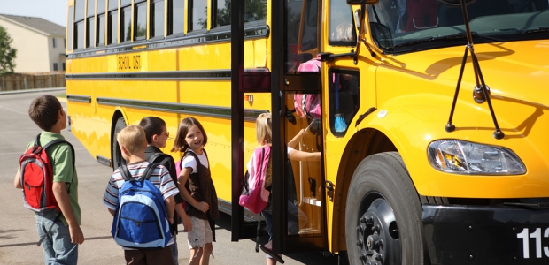 With back-to-school time approaching, parents should talk to their children about school bus safety. (Photo: iStockPhoto)