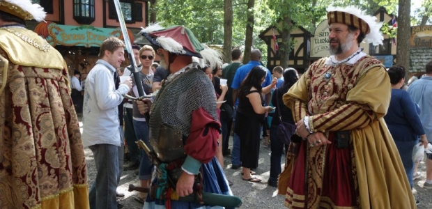 King Henry VIII in the Royal Parade at the Maryland Renaissance Festival. (Photo: Marty Magic)