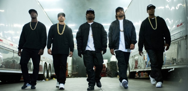 Straight Outta Compton, which opened at the top of the weekend box office, is the story of N.W.A., a gangsta rap group. (Photo: Universal Pictures)
